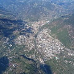 Flugwegposition um 13:41:13: Aufgenommen in der Nähe von 38020 Mezzana, Trentino, Italien in 2830 Meter